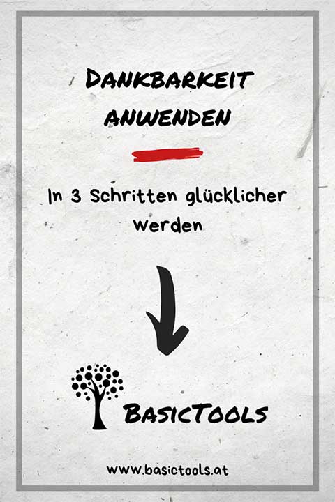 Glücklicher werden in 3 Schritten