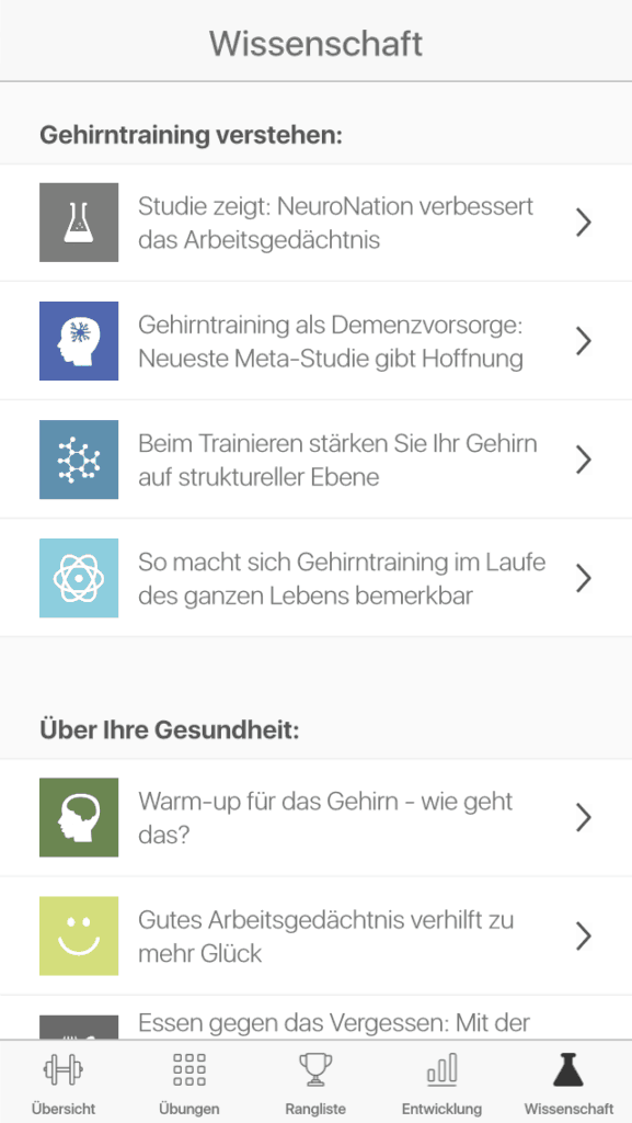 Gehirnjogging Apps im Test