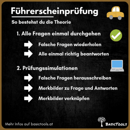 Führerscheinprüfung Bestehen - So Schaffst Du Die Theorie - BasicTools